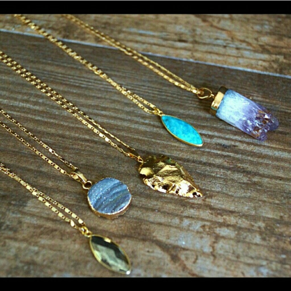 Function and fringe necklaces